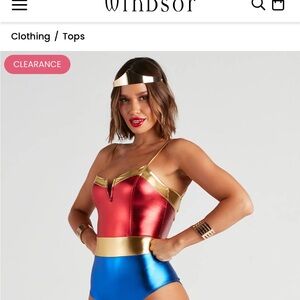 Windsor Super Woman bodysuit